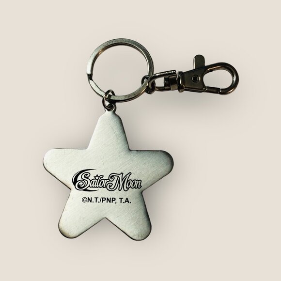 Sailor Moon Saturn Star Shaped Keychain - Picture 2 of 2